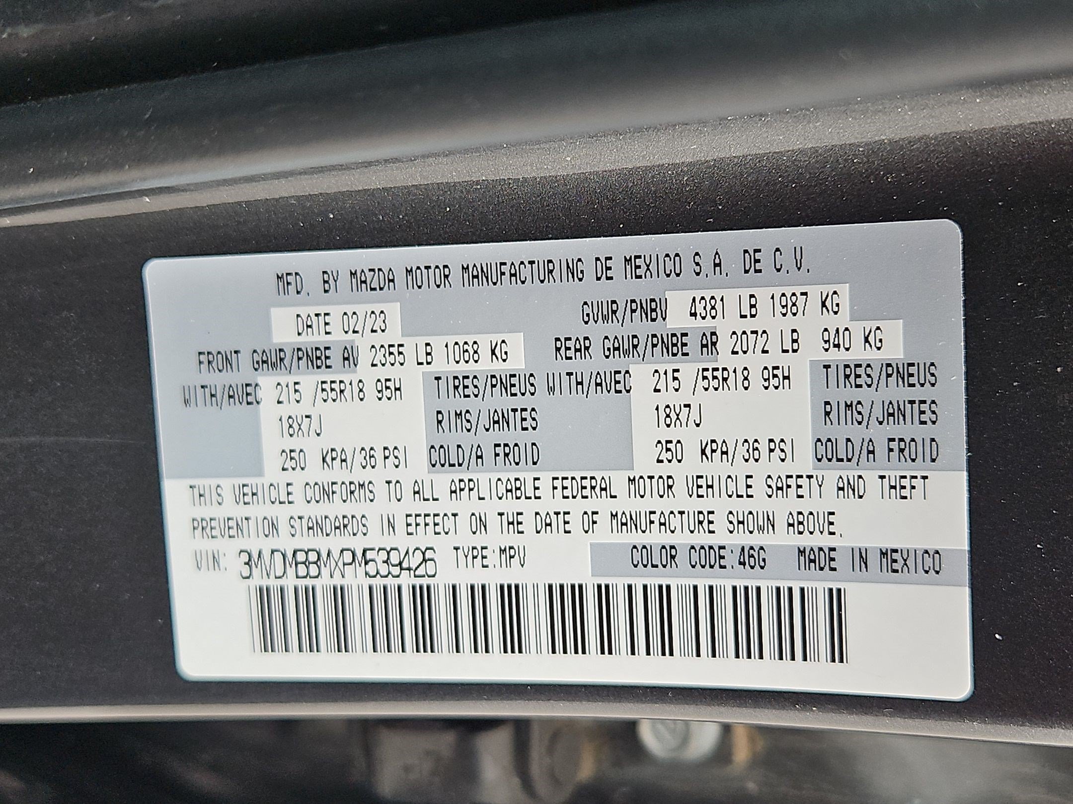 Used 2023 Machine Gray Metallic Mazda 2.5 S Select Package image 32