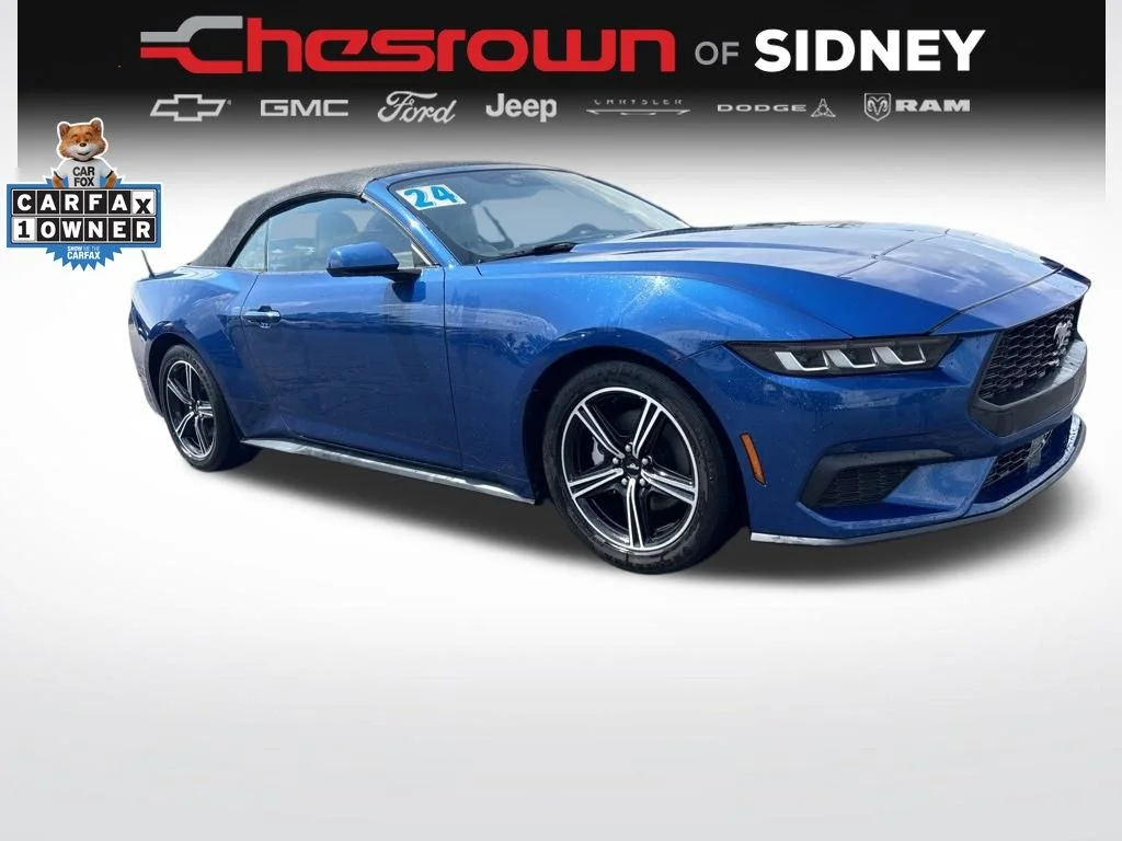 Used 2024 Blue Ford EcoBoost Premium image 7