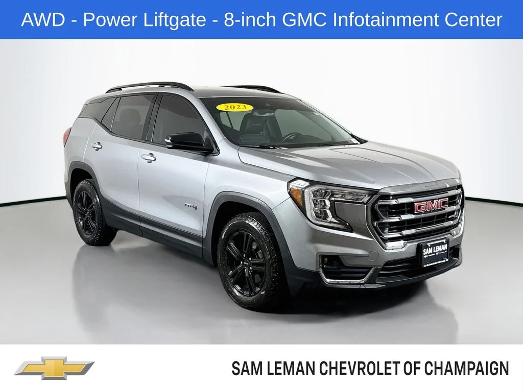 Used 2023 Silver GMC AT4 image 1