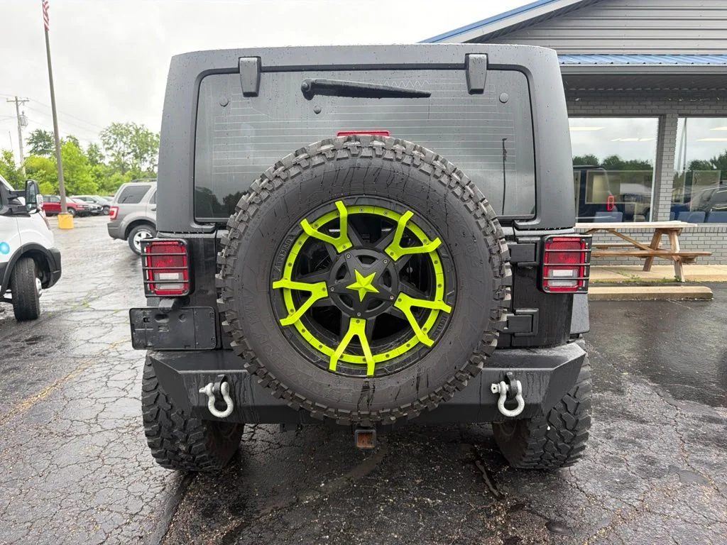 Used 2017 Black Jeep Unlimited Sport image 4