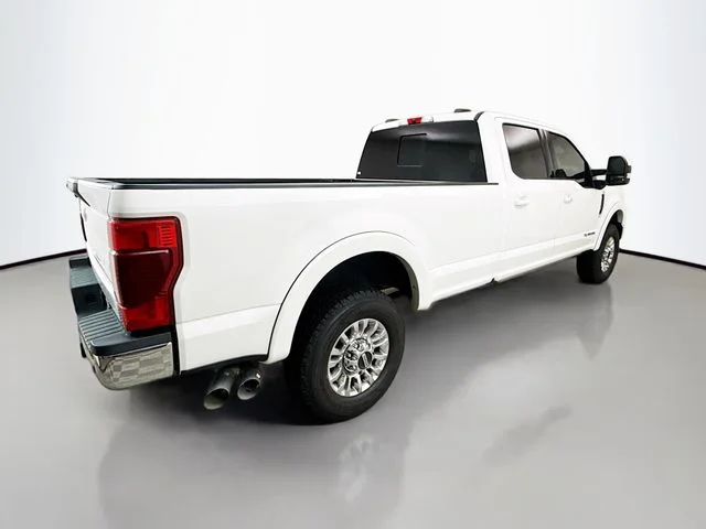 Used 2020 White Metallic Ford Lariat image 7