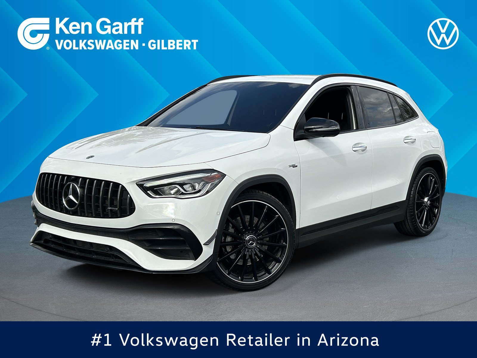 Used 2023 Polar White Mercedes-Benz AMG® GLA 45 image 1