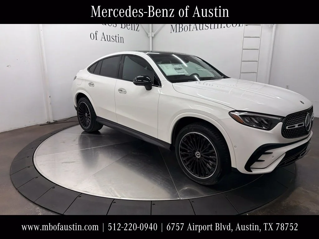New 2027 White Mercedes-Benz GLC 300 Coupe image 1
