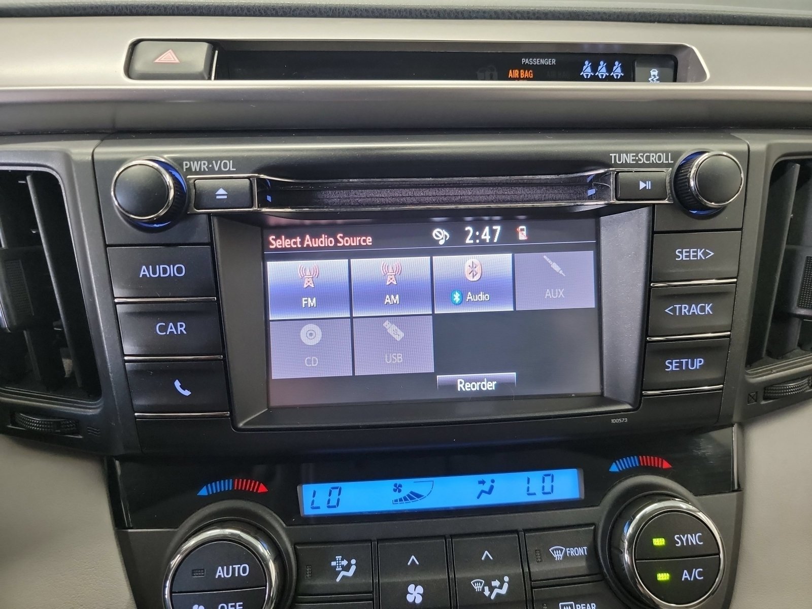 Used 2018 Electric Storm Blue Toyota XLE image 21