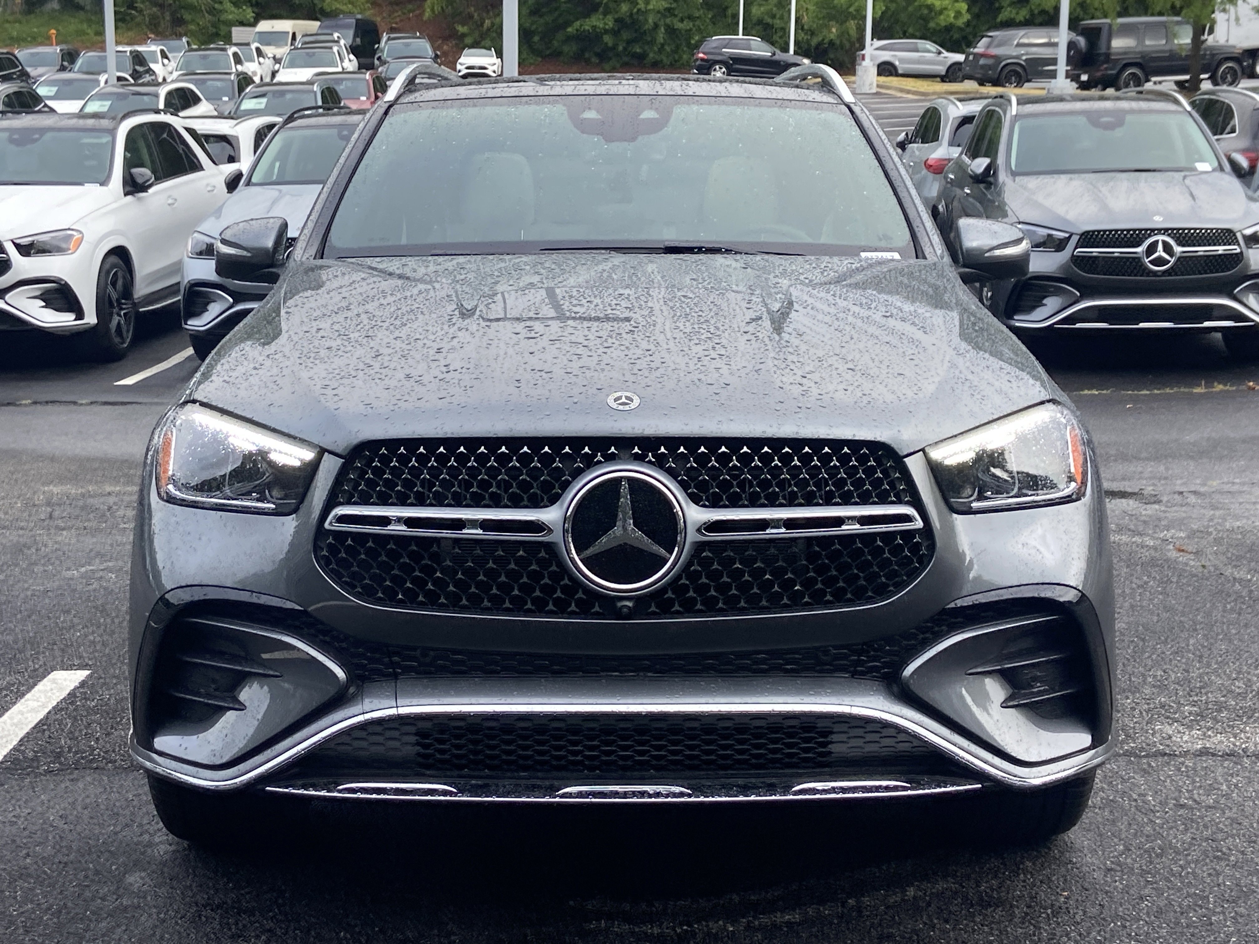 New 2026 Selenite Grey Metallic Mercedes-Benz GLE 450 4MATIC® SUV image 3