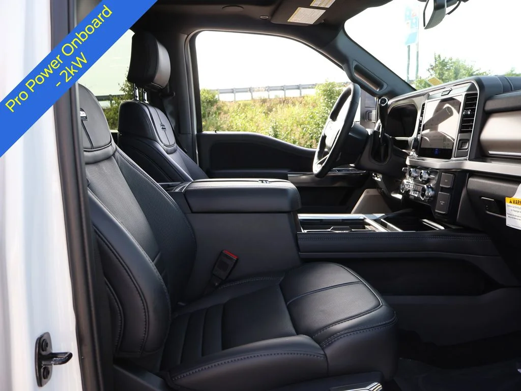 New 2026 Star White Metallic Tri-Coat Ford F-350® Platinum® image 10