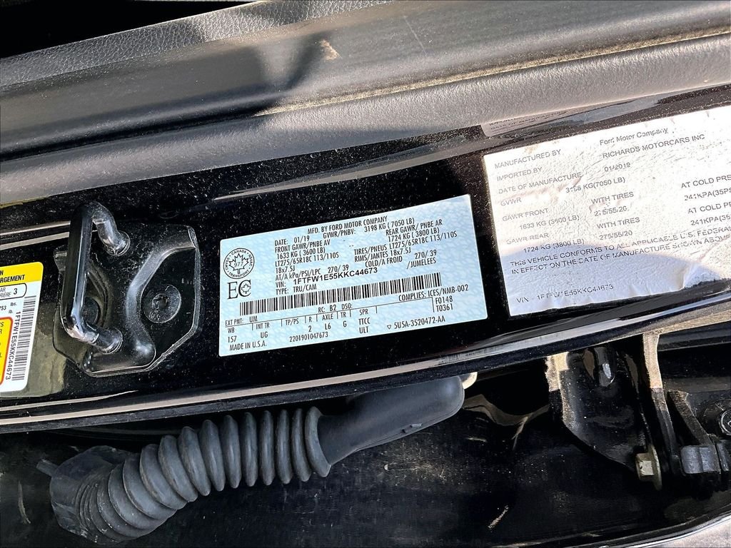 Used 2019 Black Ford XLT image 6