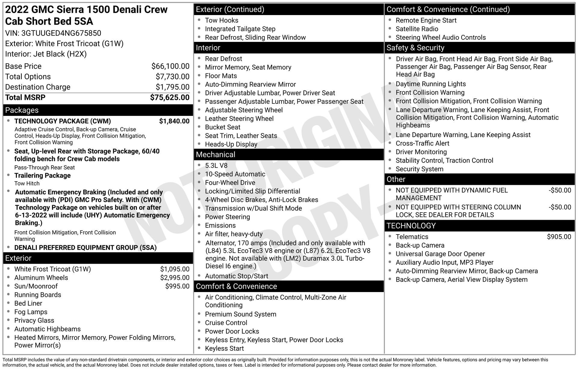 2022 GMC SIERRA - Image 3