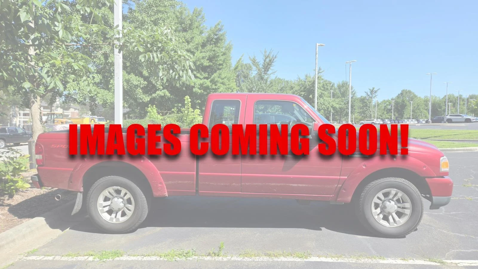 Used 2007 RED FORD  image 1