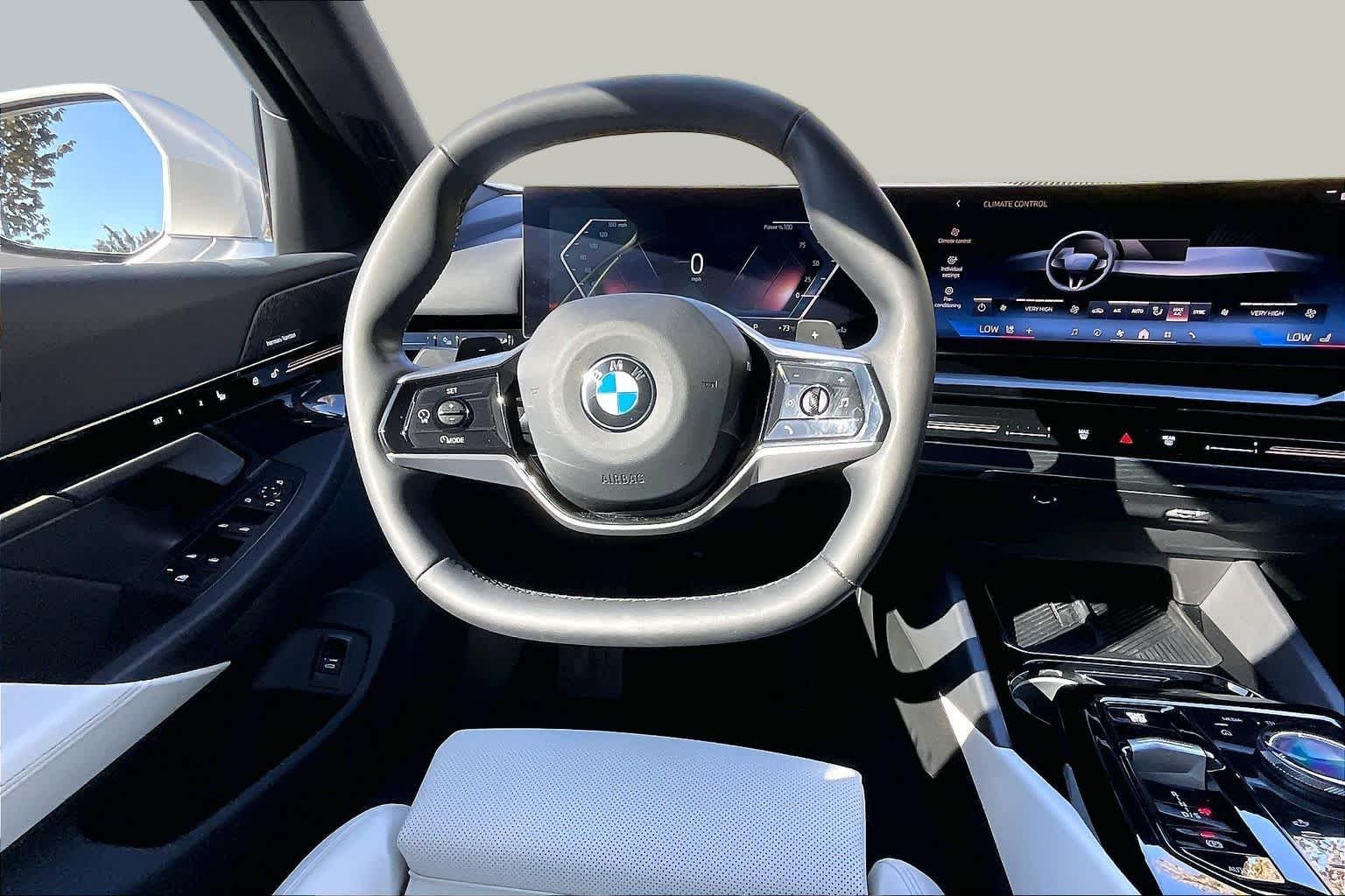 Certified Used 2025 Mineral White Metallic BMW 530i image 5