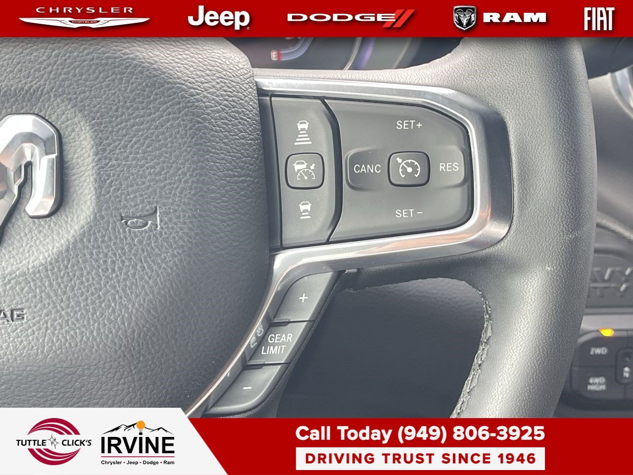Used 2025 Bright White Clearcoat Ram Laramie image 35