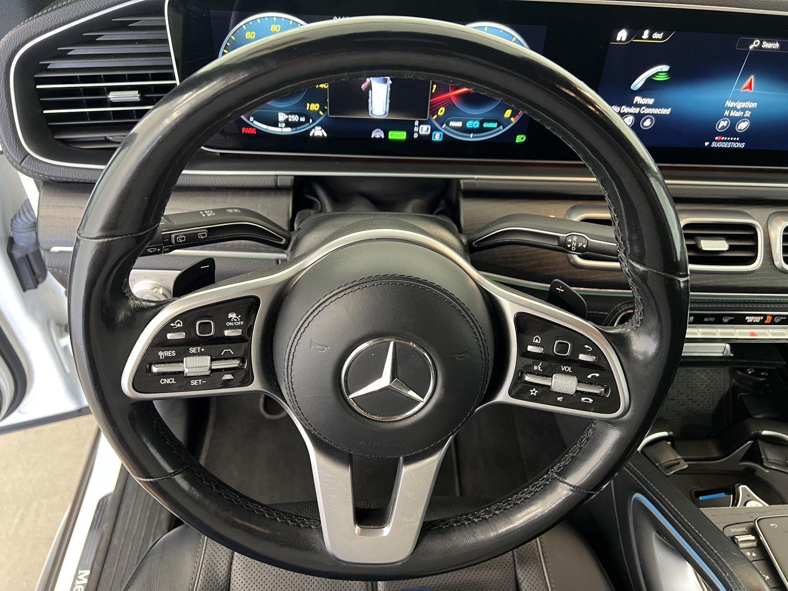 Used 2021 Polar White Mercedes-Benz GLS 580 image 15