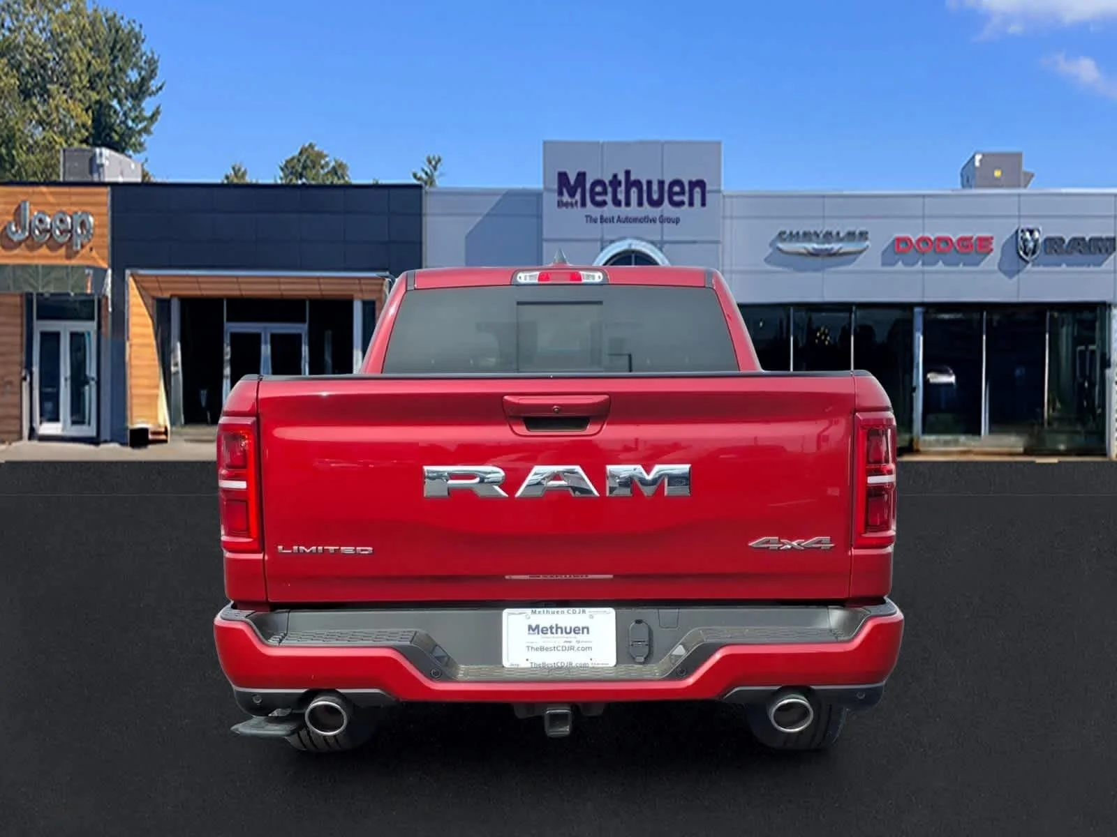 New 2026 Molten Red Pearlcoat Ram Limited image 5
