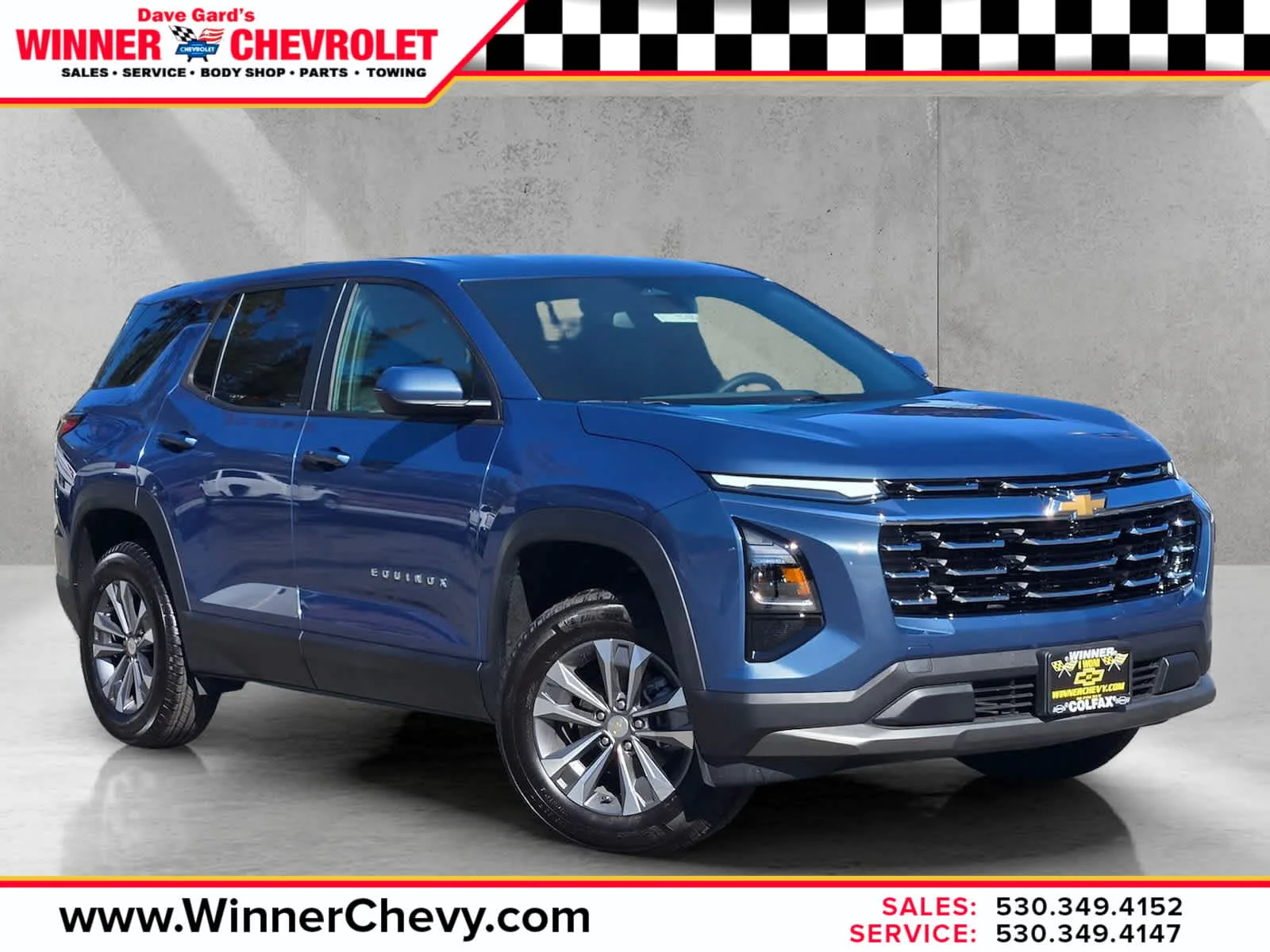 New 2026 Lakeshore Blue Metallic Chevrolet LT image 1