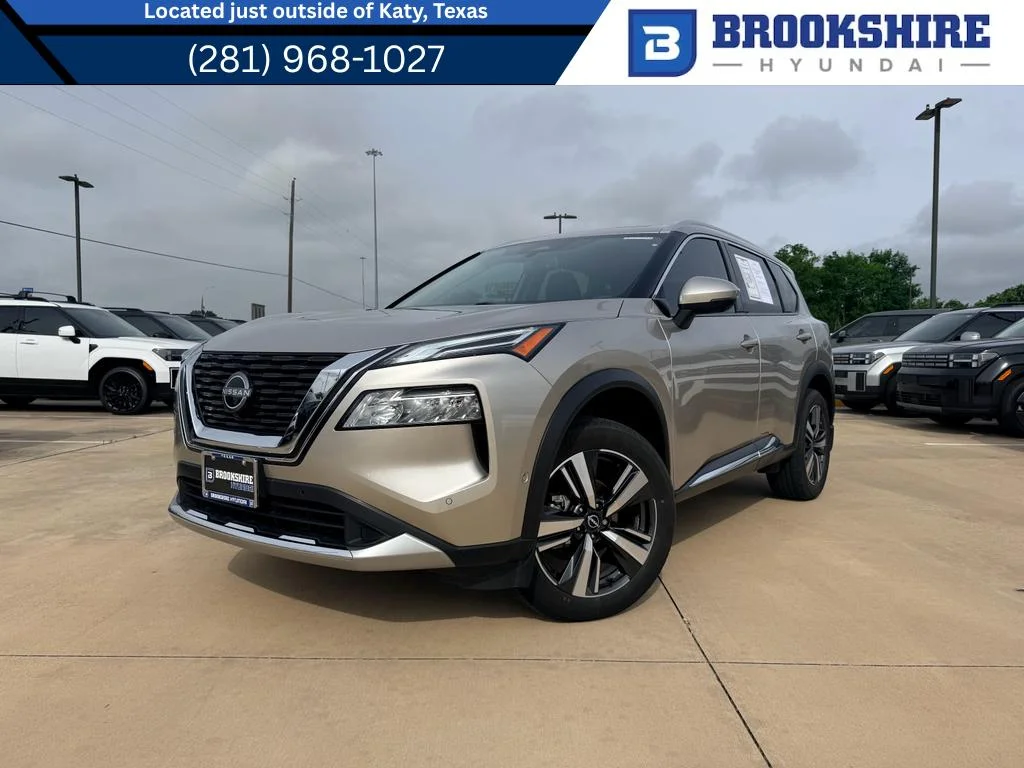 Used 2023 Champagne Silver Metallic Nissan Platinum image 1