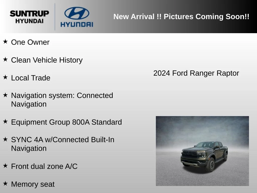 Used 2024 Green Metallic Ford Raptor image 5
