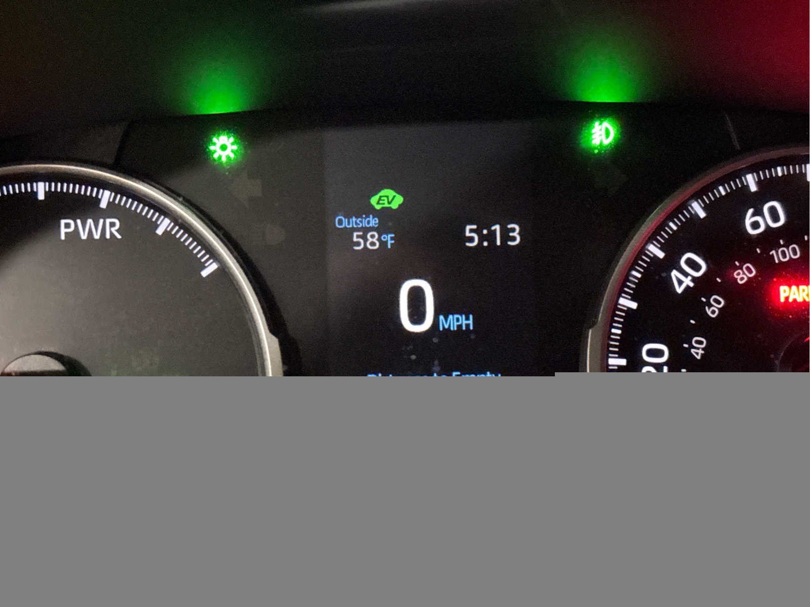 Used 2021 Lunar Rock Toyota Hybrid XLE image 11