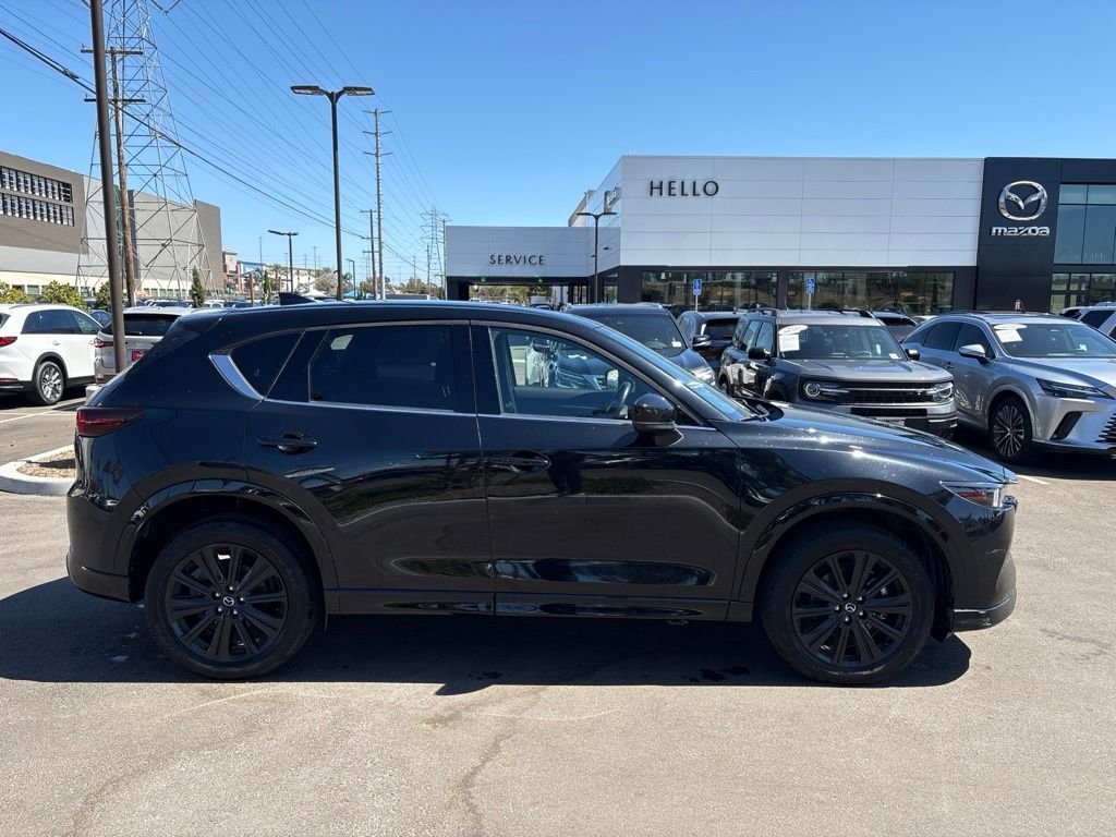 Certified Used 2022 Jet Black Mazda 2.5 Turbo image 6