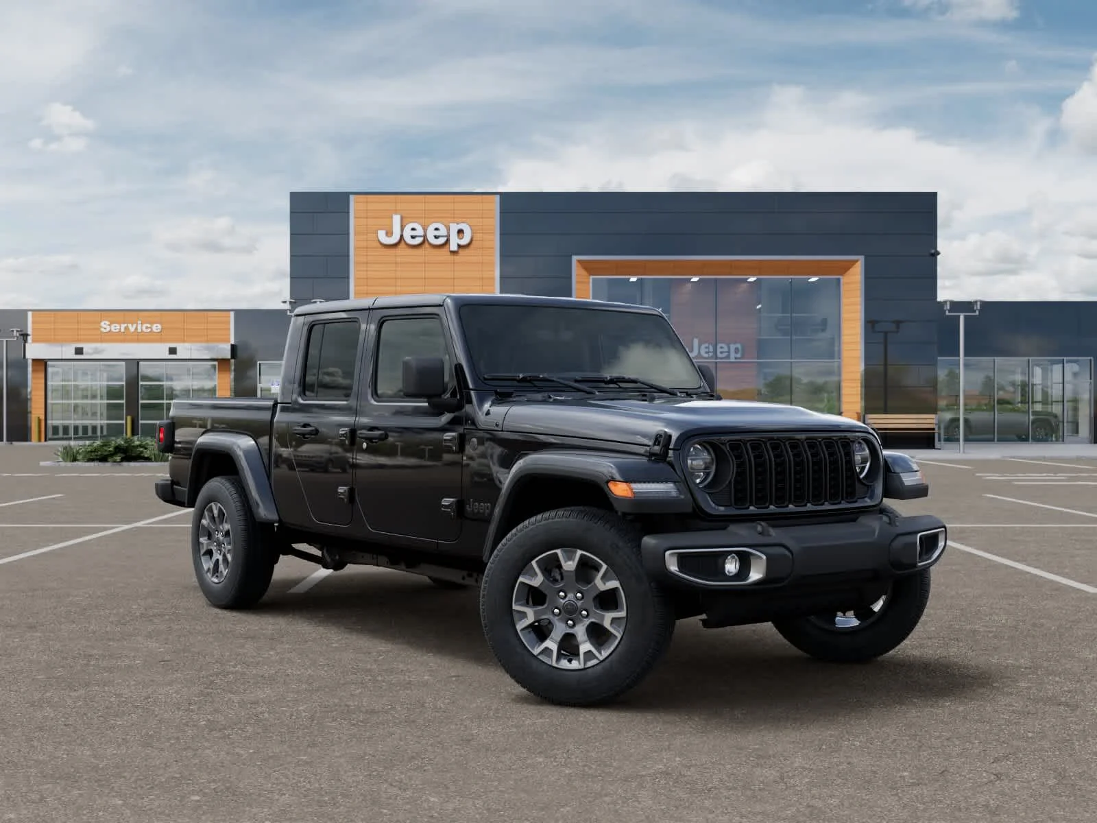 New 2026 Black Clearcoat Jeep Sahara image 5