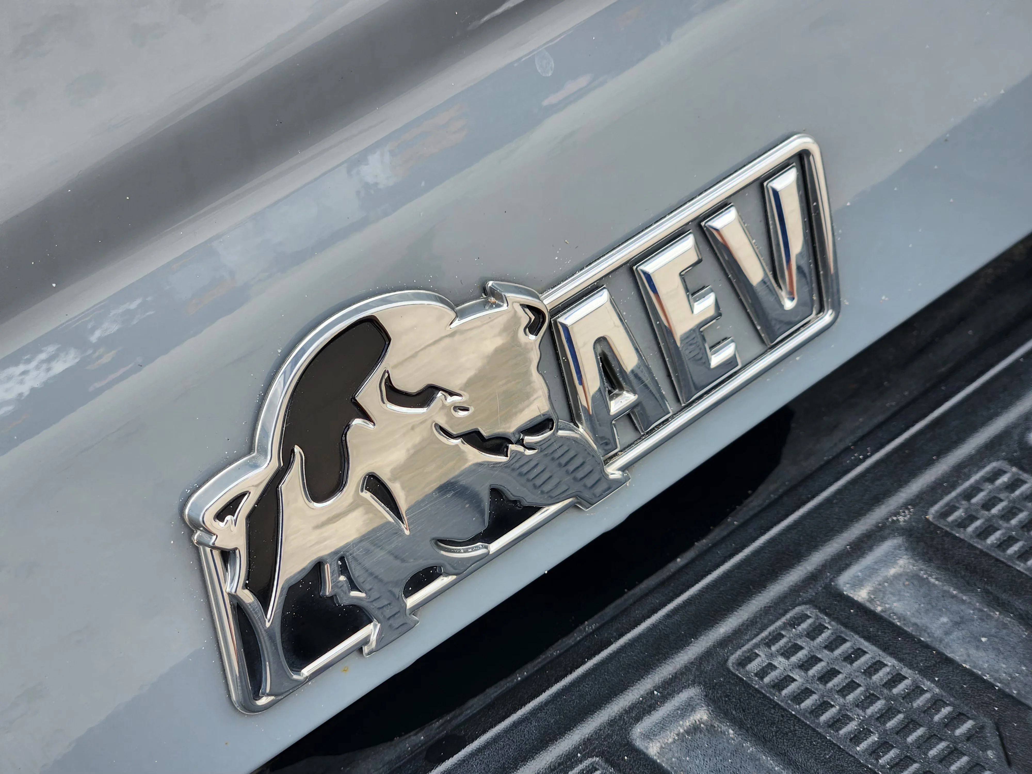 Used 2024 Thunderstorm Gray GMC AT4X AEV EDITION image 13