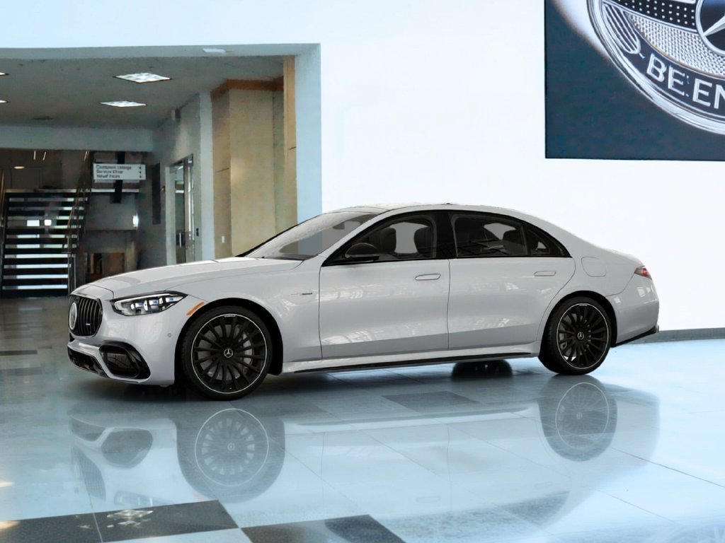 New 2026 MANUFAKTUR Moonlight White Metallic Mercedes-Benz S 63 E AMG® image 36