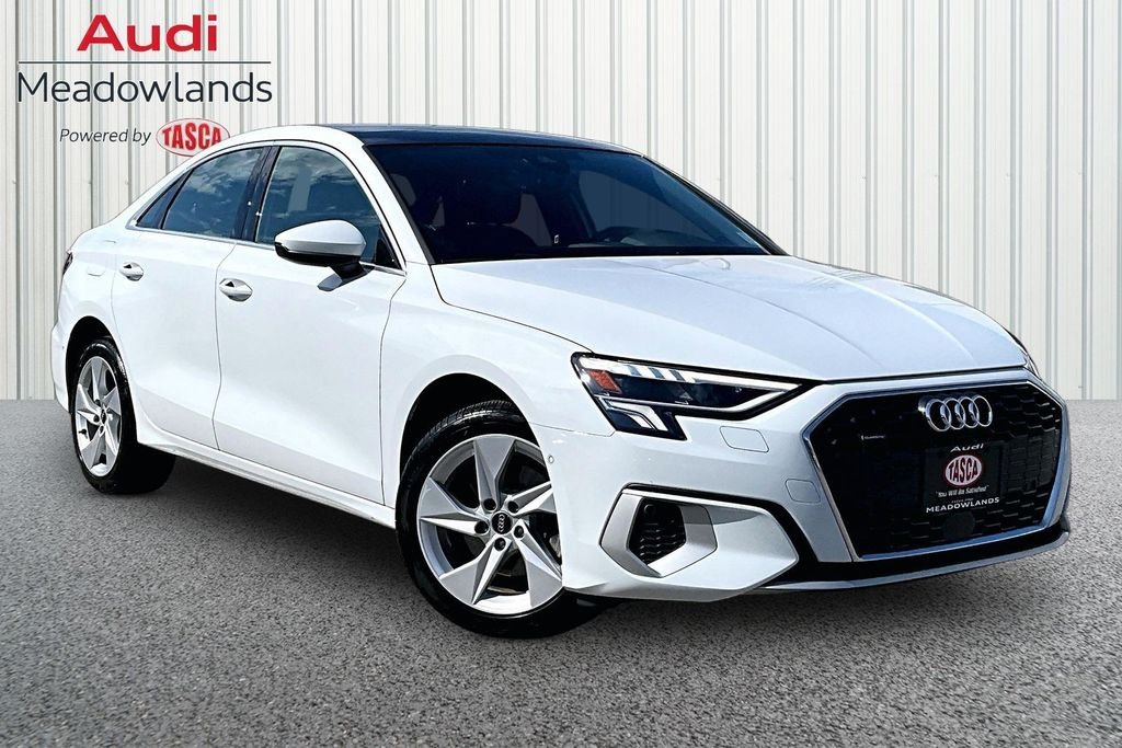 Used 2024 White Audi 40 Premium image 3