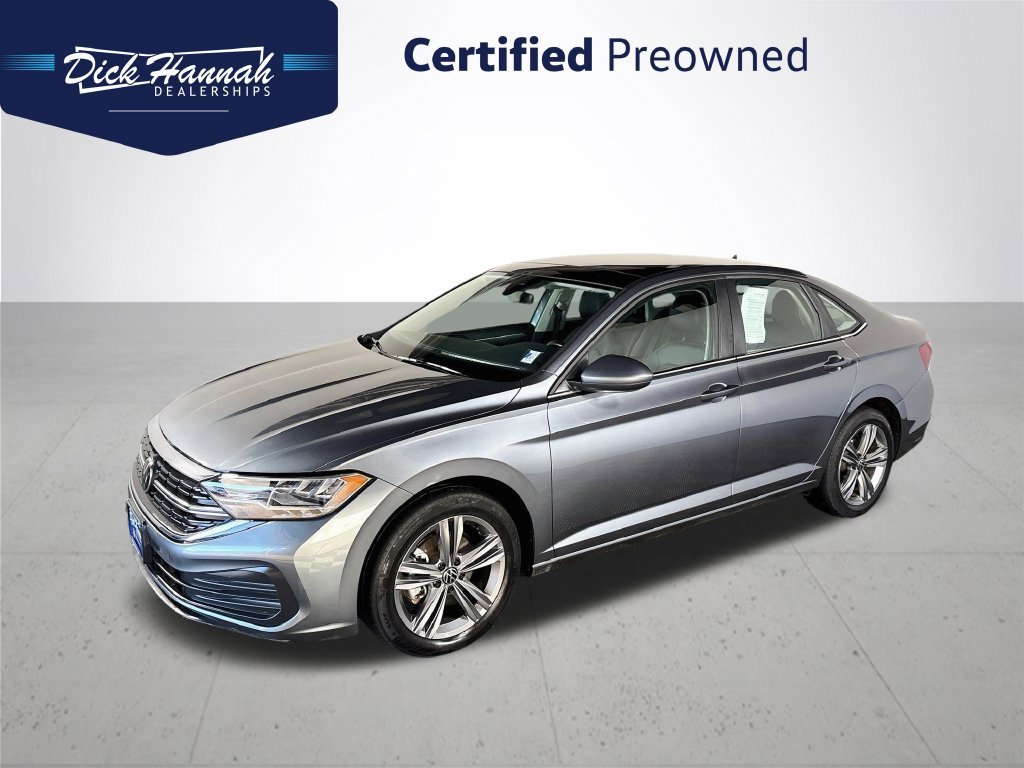 Certified Used 2024 Platinum Gray Metallic Volkswagen 1.5T SE image 1