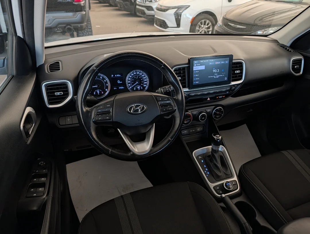 Used 2022 White Hyundai Trend - - FWD - 1.6L - Blind Spot Monitor - Rear Cross-Traffic Warning & More! image 24