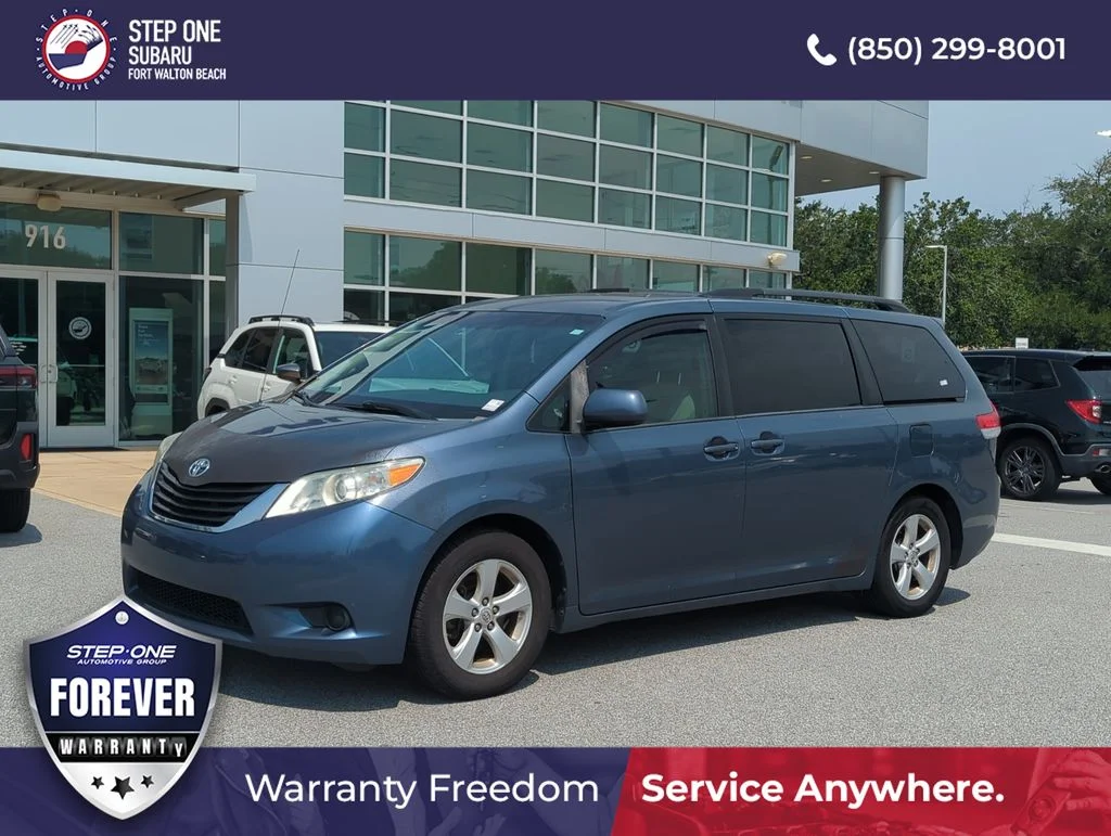 Used 2014 Blue Toyota LE image 1