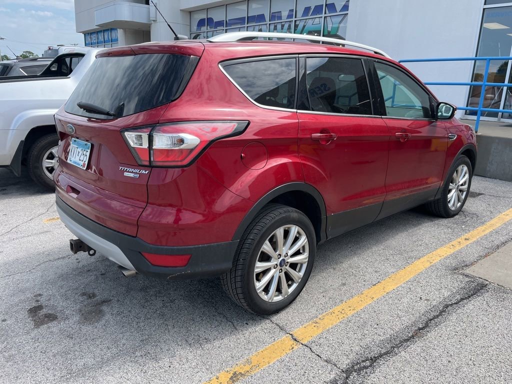 Used 2017 Ruby Red Metallic Ford Titanium image 3