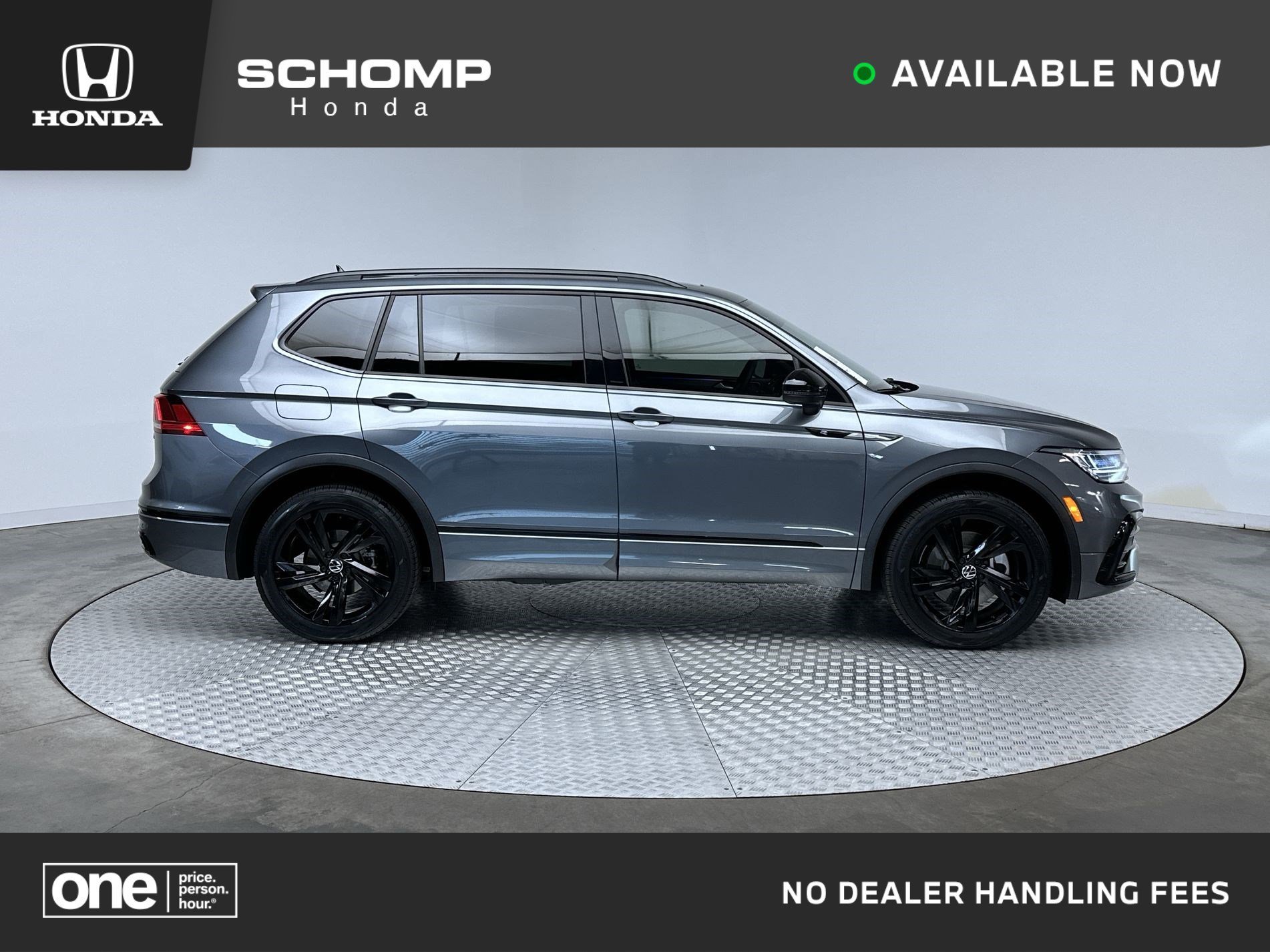 Used 2023 Gray Volkswagen SE R-Line Black image 1