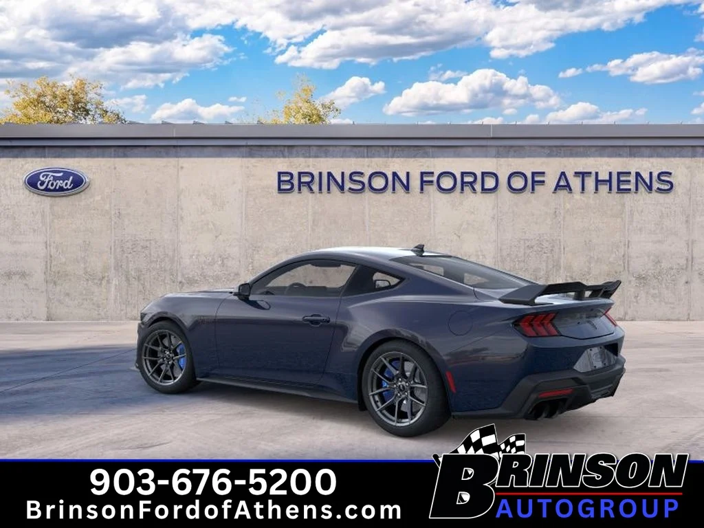 New 2026 Blue Ember Metallic Ford Dark Horse image 4
