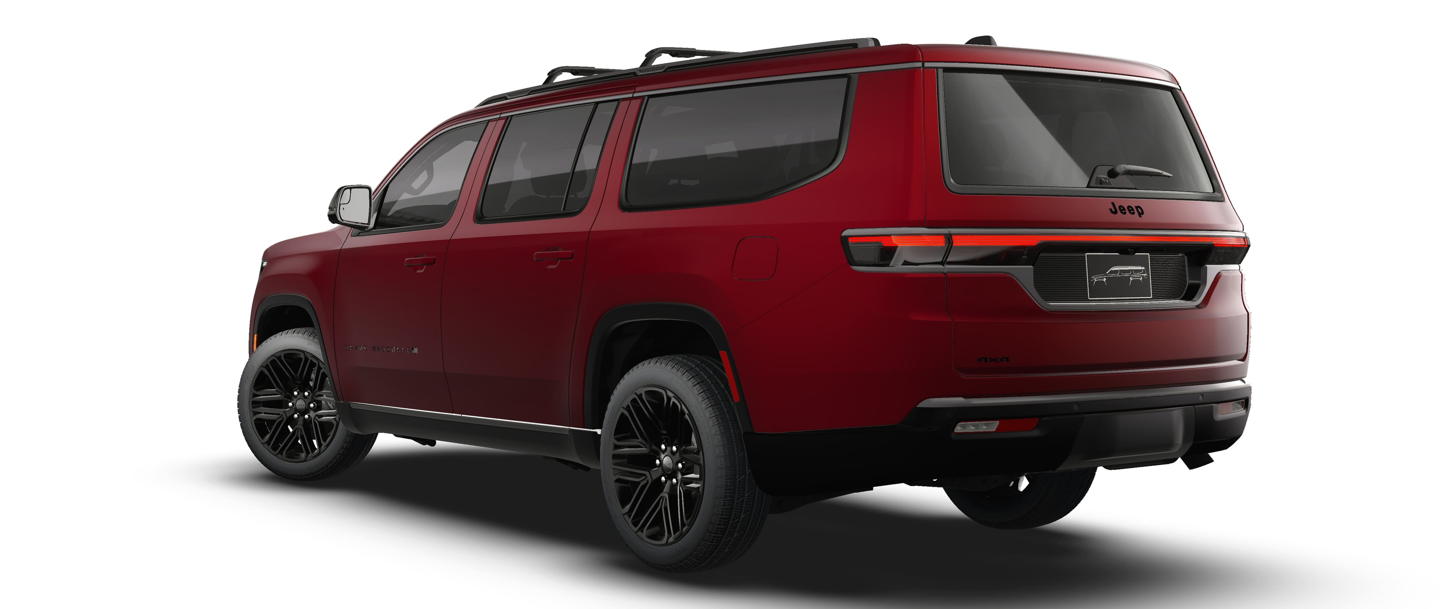 New 2026 Velvet Red Pearl-Coat Exterior Paint Jeep Limited Reserve image 2
