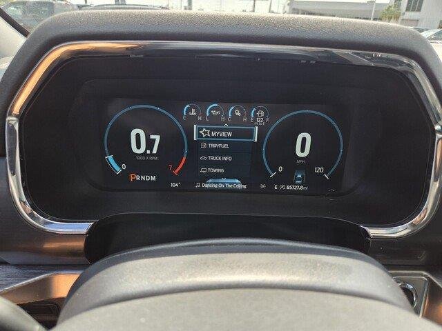 Used 2021 Star White Metallic Tri-Coat Ford LARIAT image 17