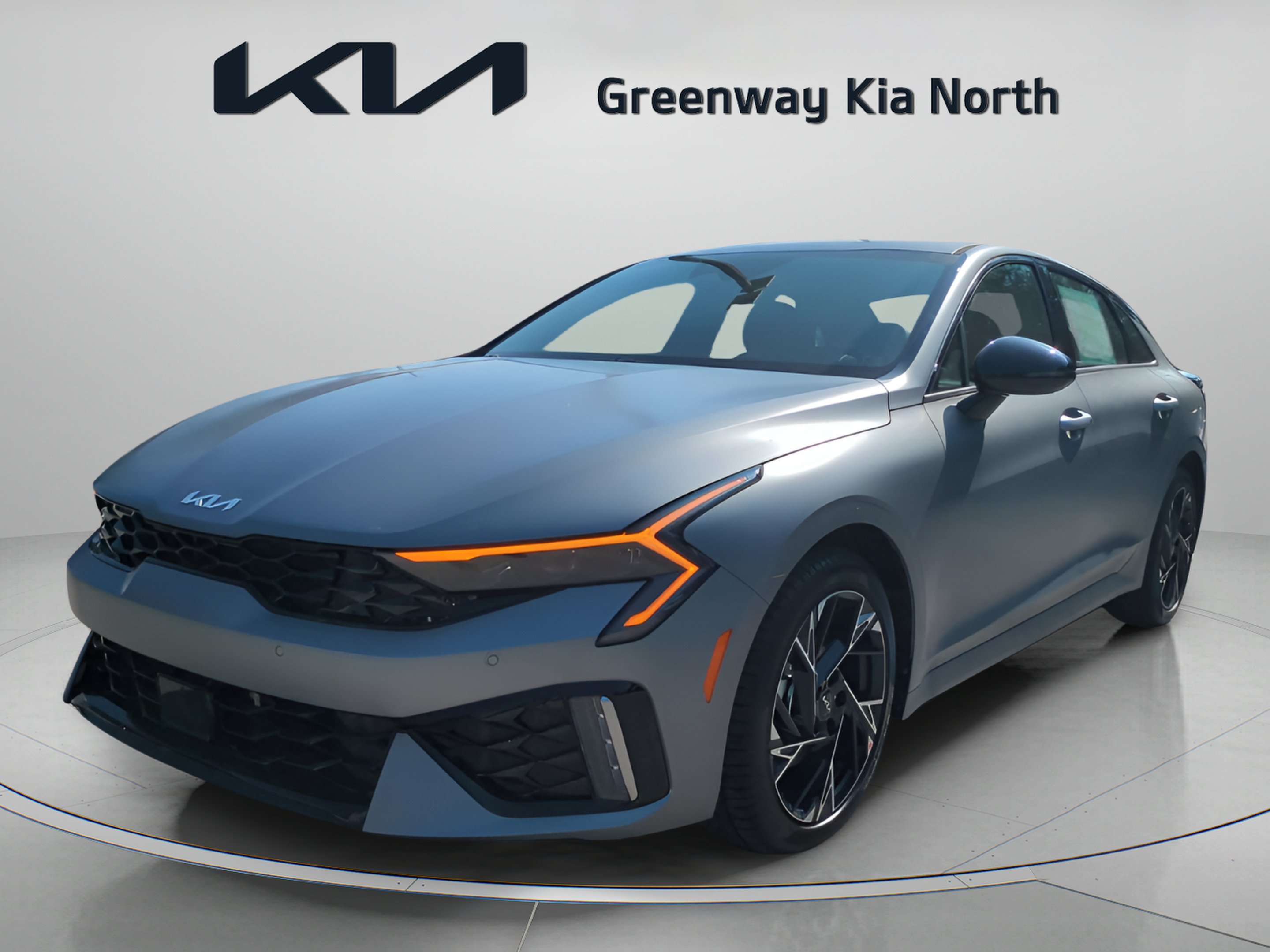 New 2026 Steel Matte Gray Kia GT-Line FWD image 3