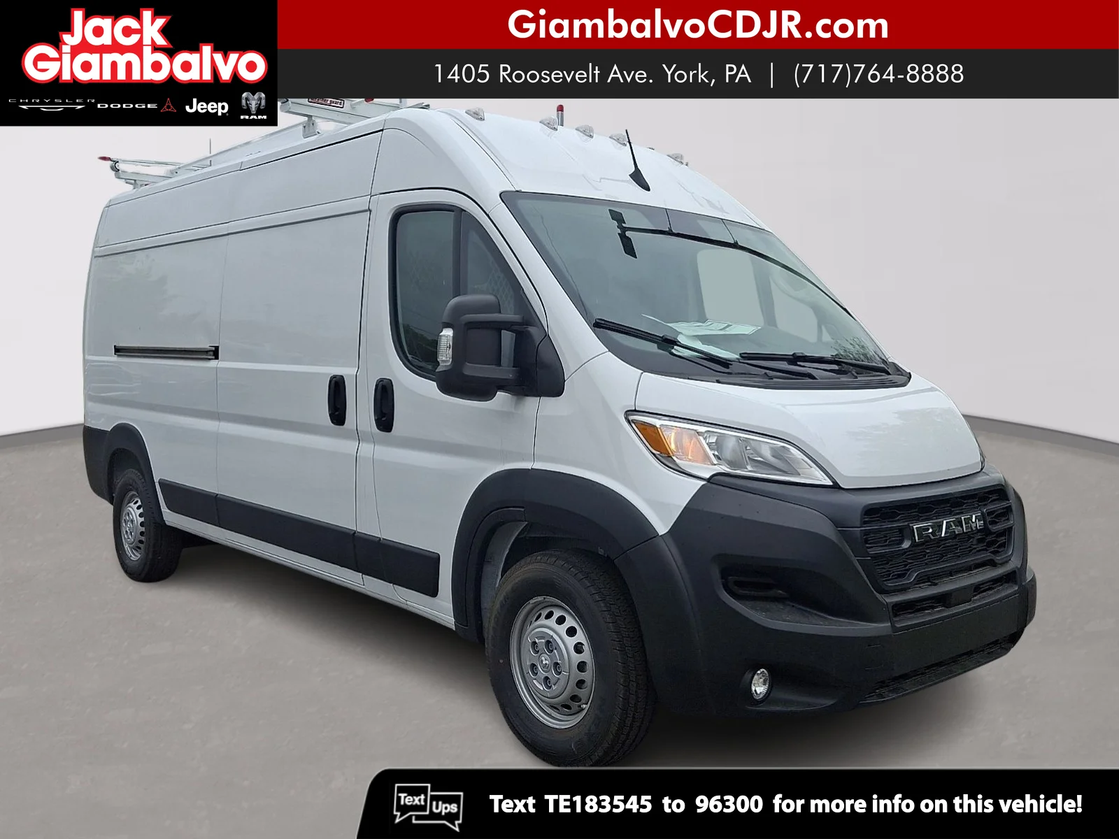 2026 RAM ProMaster 2500 Tradesman 159" WB High Roof's photo