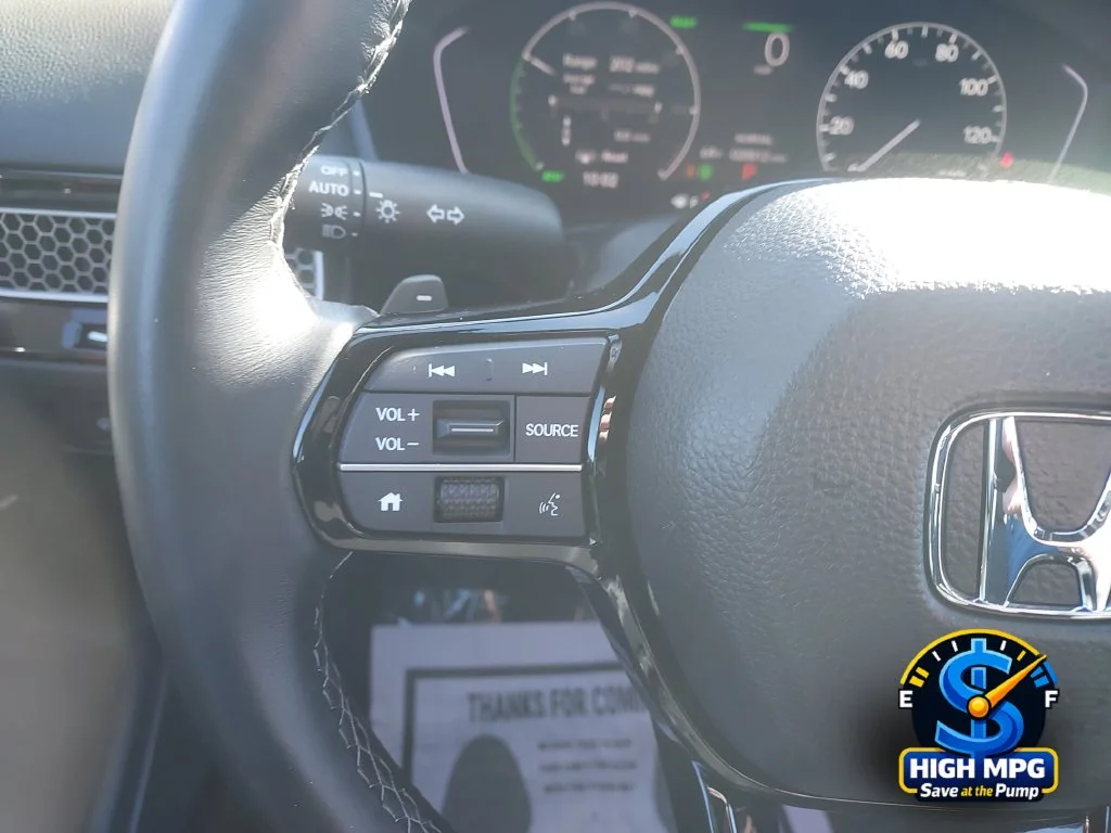 Certified Used 2025 Blue Lagoon Pearl Honda 4D HYBRID SPORT image 18
