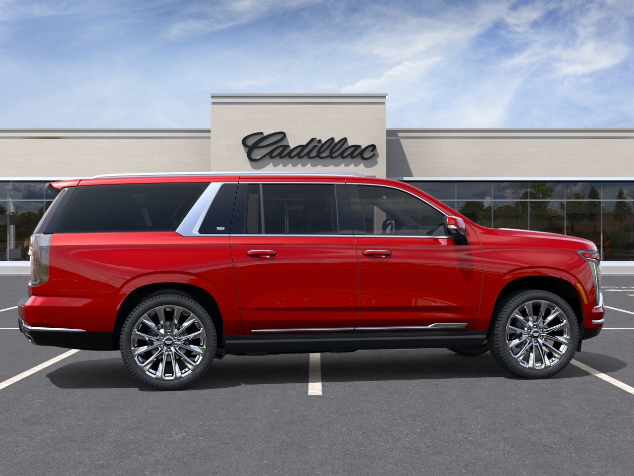 New 2026 Radiant Red Tintcoat Cadillac Platinum Luxury image 5