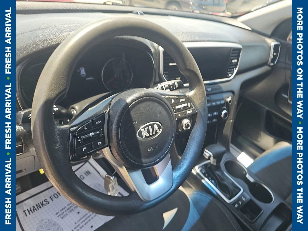 Used 2021 Red Kia LX image 7