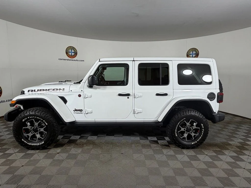 Used 2019 Bright White Clearcoat Jeep Unlimited Rubicon image 19