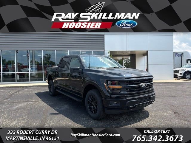 New 2026 Agate Black Metallic Ford XLT image 1