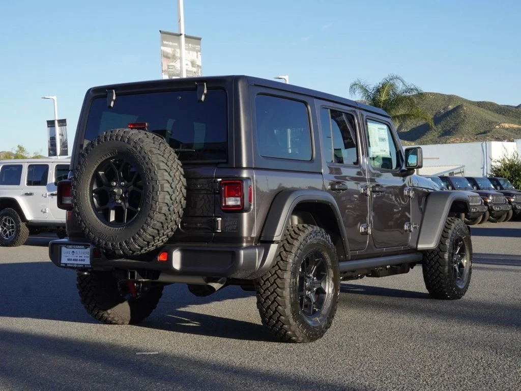 New 2026 Granite Crystal Metallic Clear-Coat Exterior Paint Jeep Willys image 3