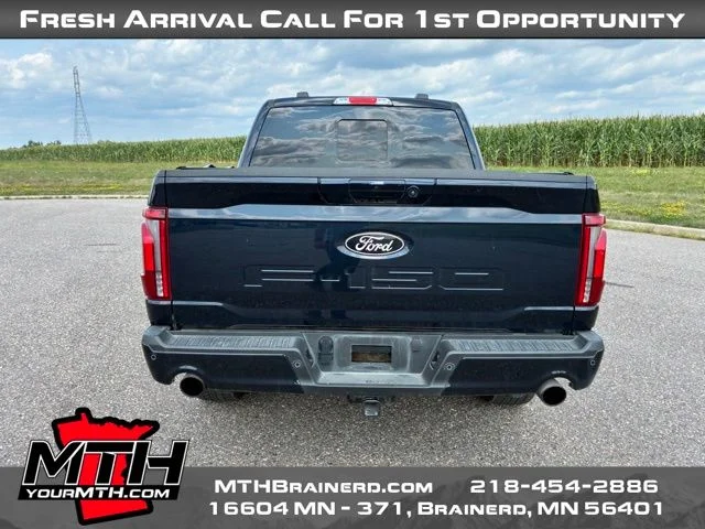 Certified Used 2025 Blue Ford Lariat image 7