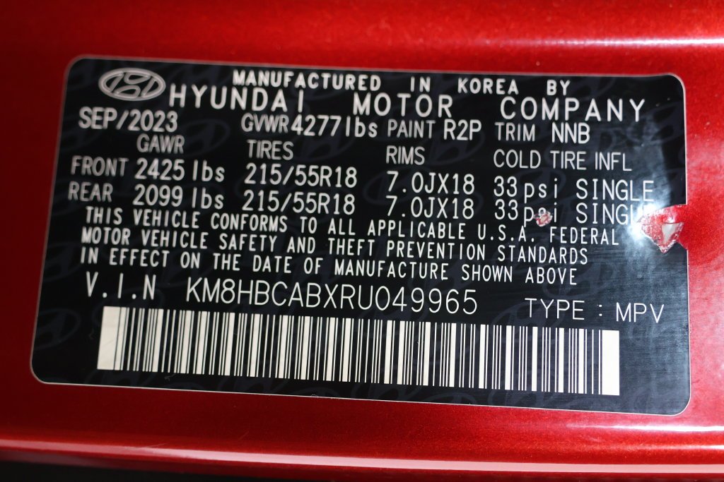 Used 2024 Red Hyundai SEL image 27