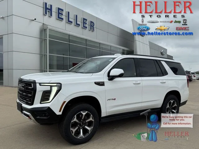 Used 2025 Summit White GMC AT4 Ultimate image 1