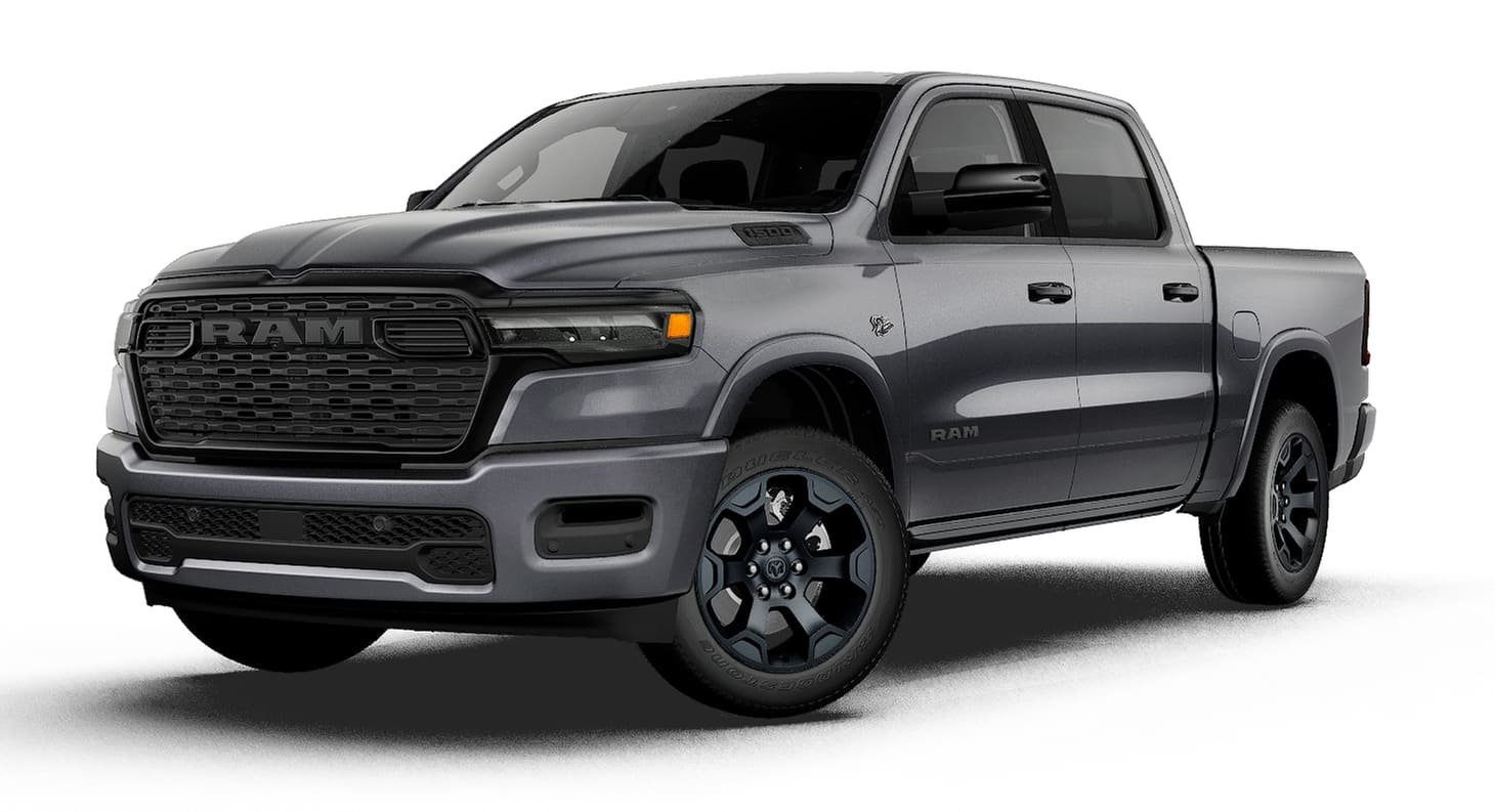 New 2027 Granite Crystal Metallic Clear-Coat Exterior Paint RAM BIG HORN image 13