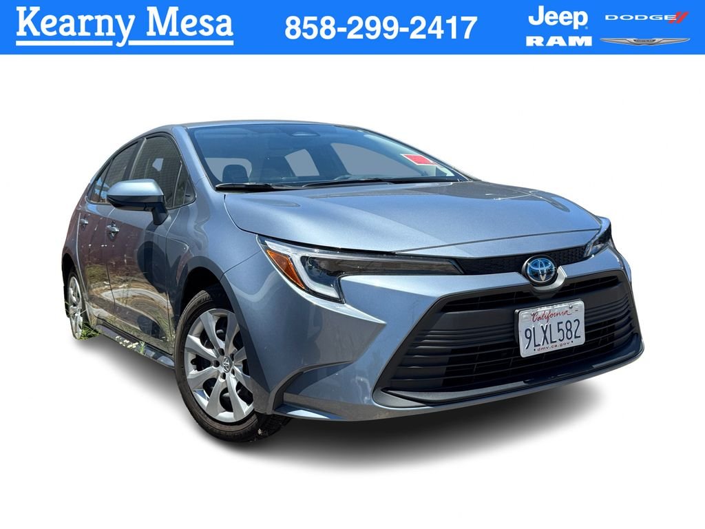 Used 2024 Blue Toyota LE image 1
