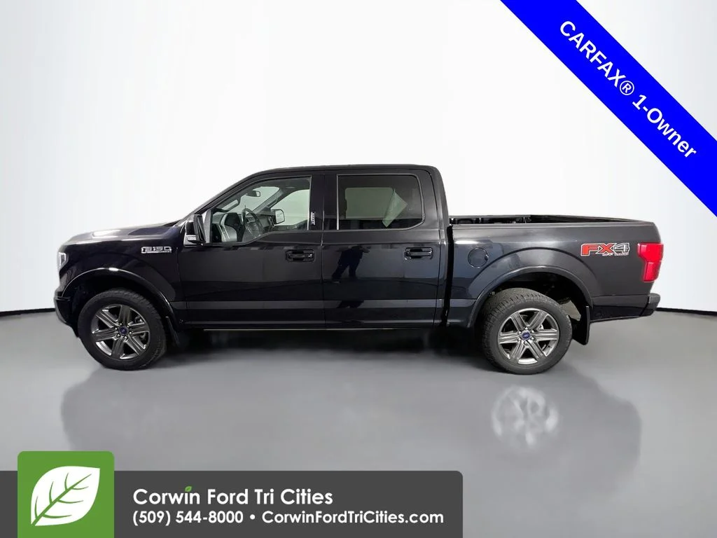 Used 2020 Agate Black Metallic Ford Lariat image 6
