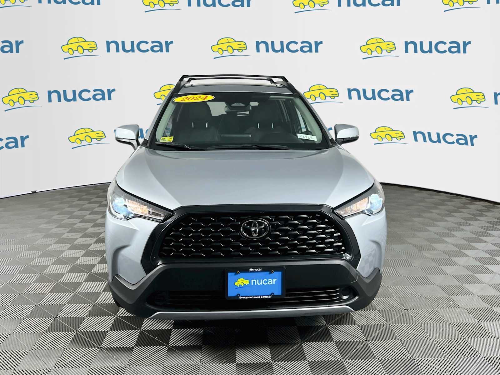 Used 2024 Sonic Silver Toyota LE image 2