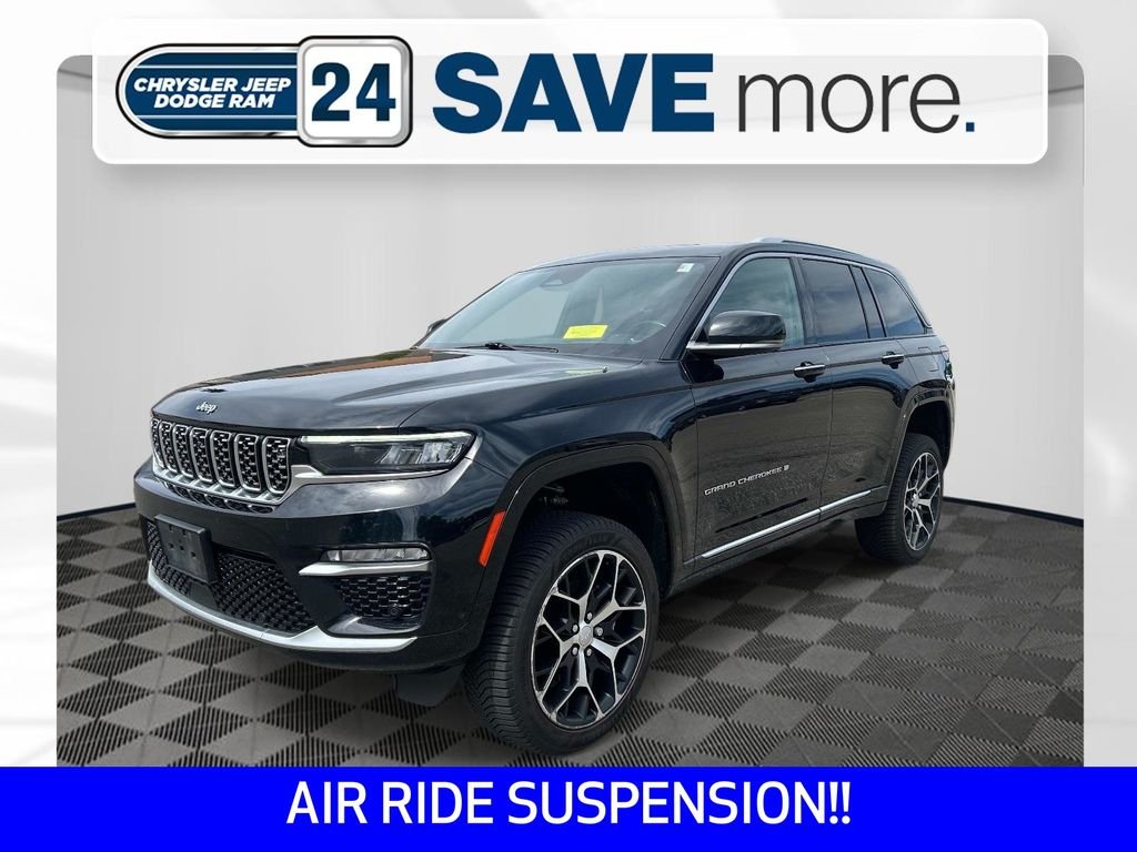 Used 2023 Black Jeep Summit Reserve image 1